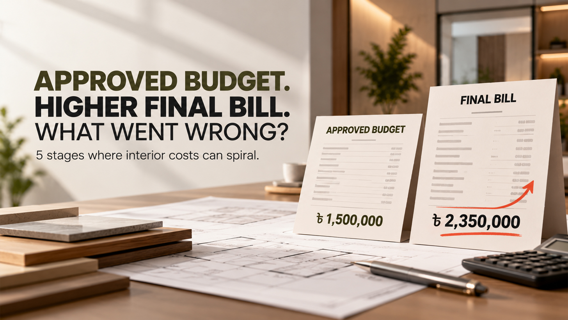 interior project budget