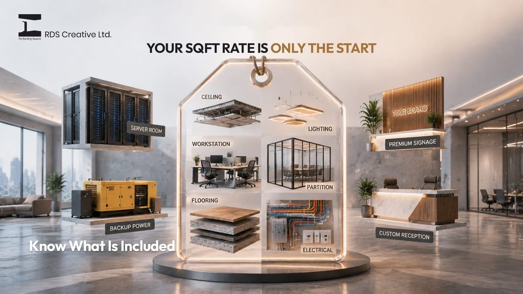 office renovation cost Dhaka