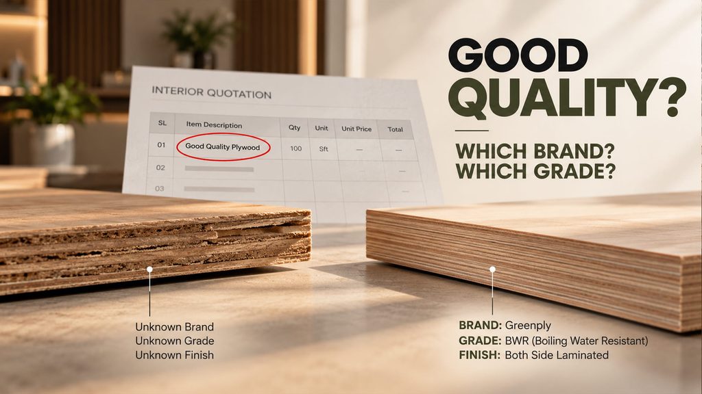 how to read an interior design quotation